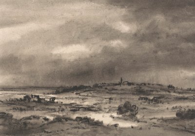 Komposisjon: Marshland Landscape av Dr. Thomas Monro