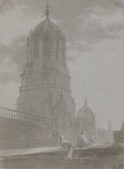 Tom Tower, Christ Church, Oxford av Dr. William Crotch