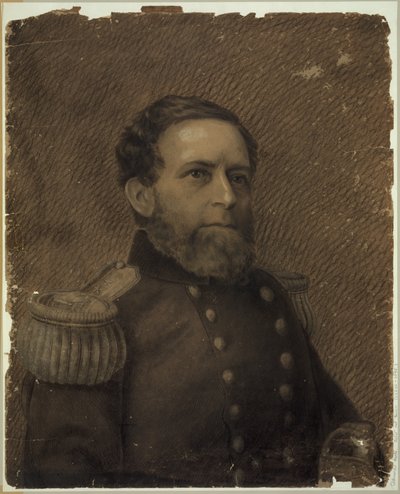 Admiral Andrew H. Foote, hode-og-skuldre-portrett, i militæruniform Abstrakt/medium av Drawings