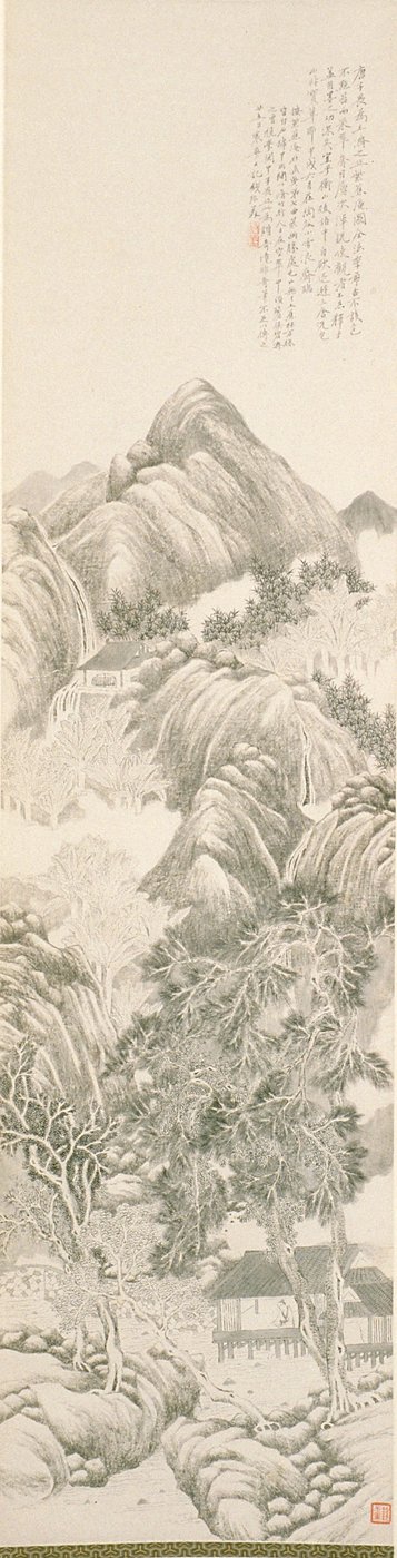 The Purple Plantain Retreat etter Tang Yin av Du Qian