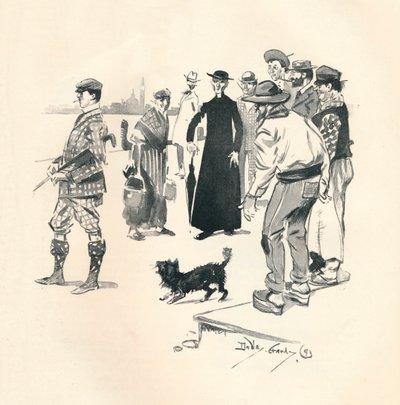 Knickerbockers i Venezia, 1893, 1894 av Dudley Hardy