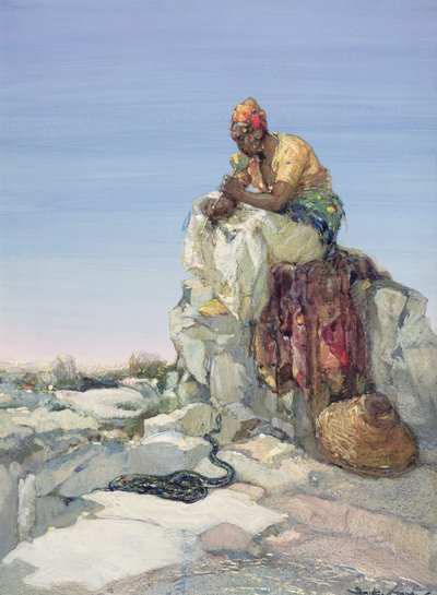 Slangejarmer, 1900 av Dudley Hardy