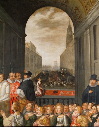 Allegori om hertugen av Albas terrorvelde under av Dutch School