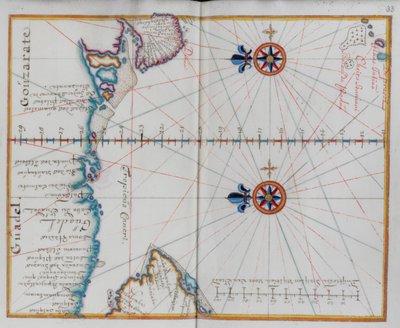 Arabia: Kart over Arabiahavet. av Dutch School