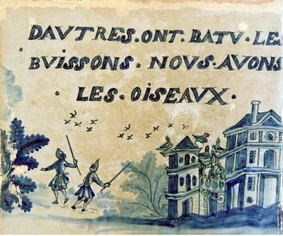 Delft Tile, ca. 1700-1900 (keramikk) av Dutch School
