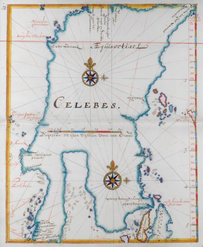 Øya Celebes. av Dutch School