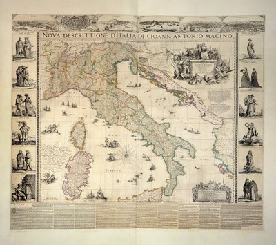 Italia, Klencke Atlas av Dutch School