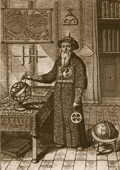 Johann Adam Schall von Bell, fra Kina Illustrata av Athanasius Kircher, 1667 av Dutch School