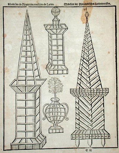 Gitterpyramider, fra 