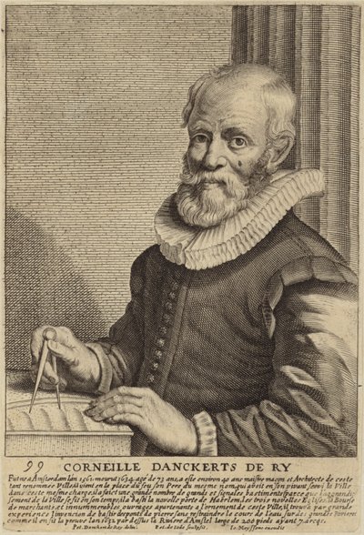 Portrett av Cornelis Danckerts de Ry av Dutch School