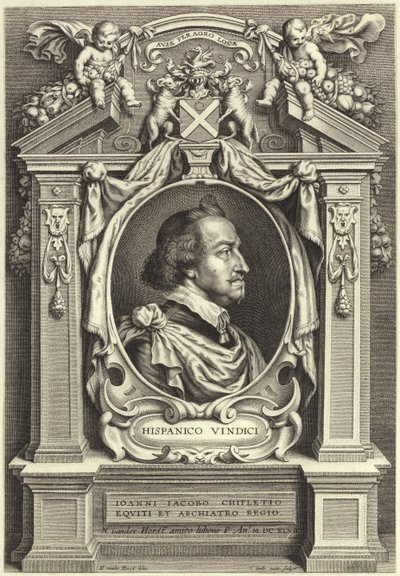 Portrett av Jean-Jacques Chifflet av Dutch School