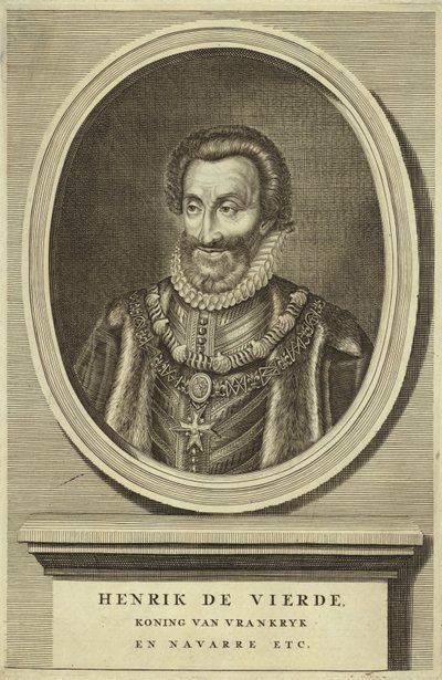 Portrett av kong Henry IV av Frankrike av Dutch School