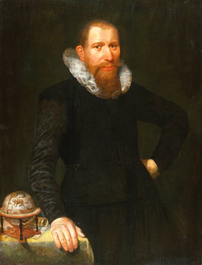 Portrett av en gentleman, tidlig på 1600-tallet av Dutch School