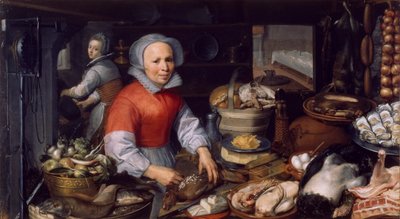 Forberedelser til en fest, 1575-1625 av Dutch School