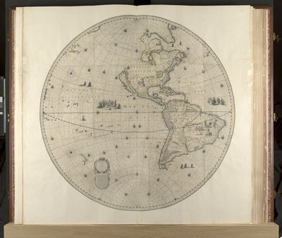 Amerika, Klencke Atlas, ca. 1660 (gravering) av Dutch School