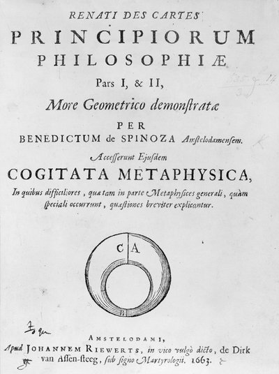 Tittelside til René Descartes