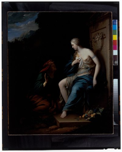 Vertumnus og Pomona av Dutch School