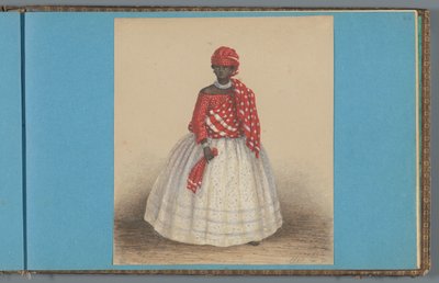 Kvinne i Surinam, 1860 av Dutch School