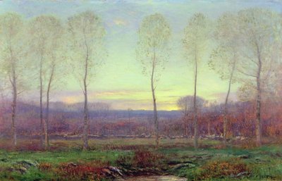 oktober Twilight av Dwight William Tryon