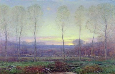 oktober Twilight av Dwight William Tryon