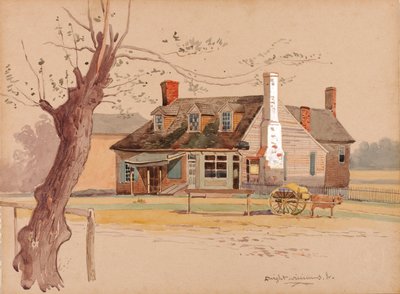 Williamsburg postkontor, ca. 1890. av Dwight Williams