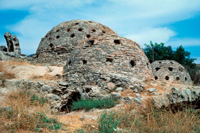 Kuppeler av bad (hammam) fra 1300-tallet av Dynasty Seljuq