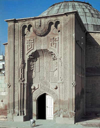 Utsikt over den islamske skolen (1258) av Dynasty Seljuq