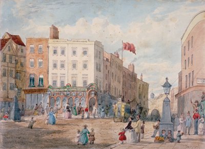 Middle Row, Holborn, London, 1867 av EH Dixon