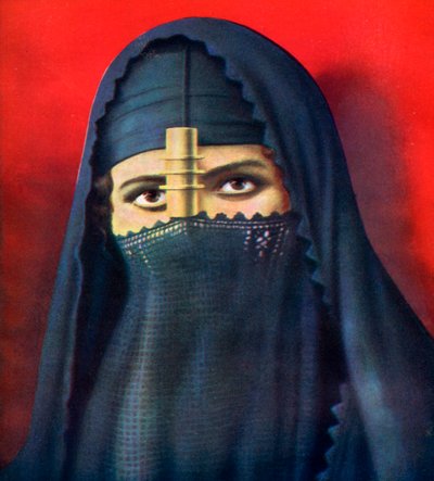 Egyptisk kvinne, c1922 av ENW Slark
