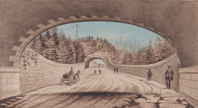 Central Park, tverrvei nr. 2, 1870. av EP