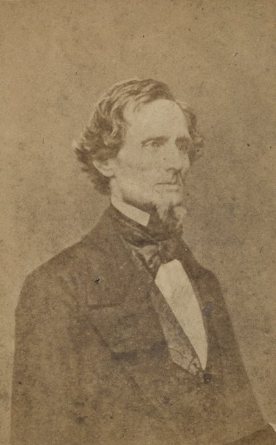 Jefferson Davis (albumin sølvtrykk) av E. Anthony