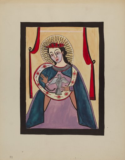 Retabla av Den hellige ånd, ca. 1936. av E. Boyd