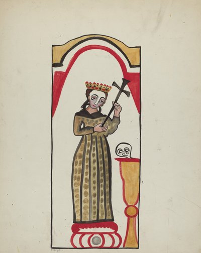 Altertavle - Julenissen Rita av E. Boyd