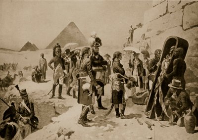 Napoleon i Egypt, illustrasjon fra 