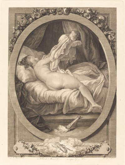 Skjorta fjernet av E. Guersant after Jean Honoré Fragonard