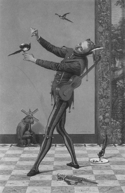 The Jester, 1869. av E. Mohn