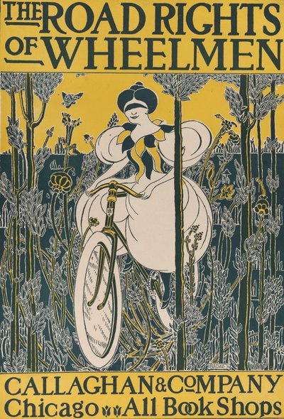 The Road Rights of Wheelmen, 1895. av E. Nadall