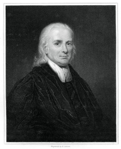 Christian Friedrich Schwarz, tysk protestantisk misjonær til India, 1834. av E. Scriven