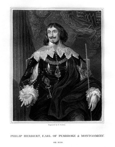 Philip Herbert, 4. jarl av Pembroke, hoffmann og politiker, 1828. av E. Scriven