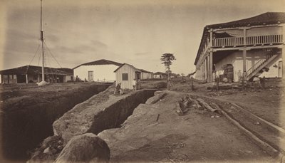 Acajutla, 1877. av Eadweard Muybridge