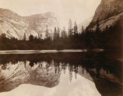 Mirror Lake, Valley of the Yosemite, 1872. av Eadweard Muybridge