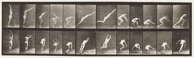 Plate 162. Hopping; Stående breddehopp av Eadweard Muybridge