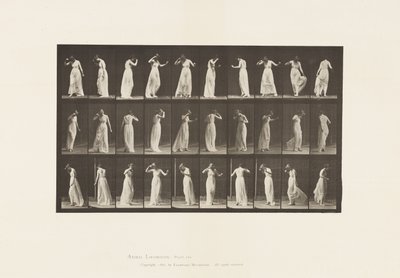 Plate 194.Dansing, 1885 av Eadweard Muybridge
