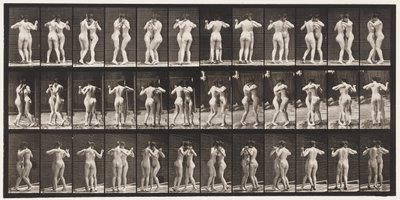 Plate 196. Dansende vals, to modeller av Eadweard Muybridge