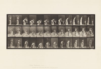 Plate 215.Plassering av barn av Eadweard Muybridge