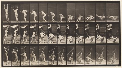 Plate 262. Komme ut av hengekøyen av Eadweard Muybridge