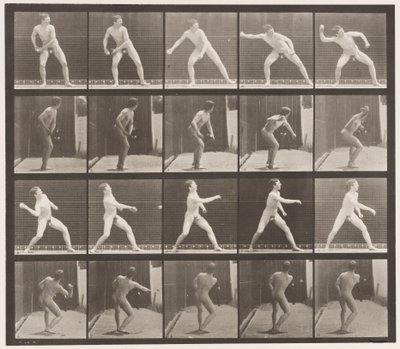 Plate 273. Base-ball; Pitching av Eadweard Muybridge