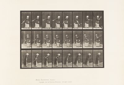 Plate 297. Plentennis av Eadweard Muybridge
