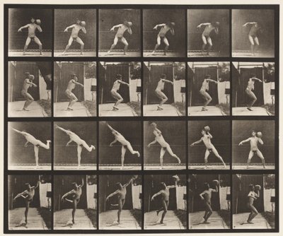 Plate 315. Heaving a 20-lb stein av Eadweard Muybridge
