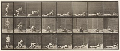 Plate 357. Liggende utsatt og skyting av Eadweard Muybridge